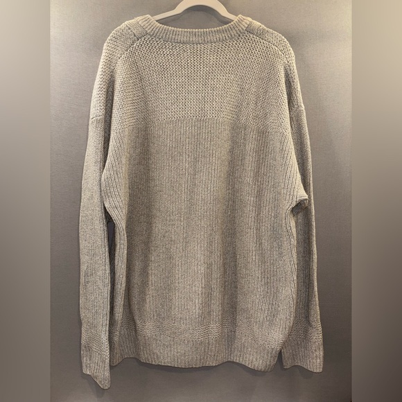 Redhead sweater knit gray buttons 2XLT men’s unisex cozy season cabin - Picture 4 of 5